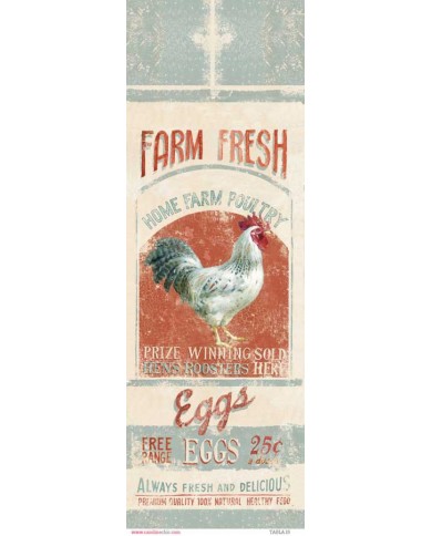 Lamina rectangular autoadhesiva Tabla_18 by Caroline