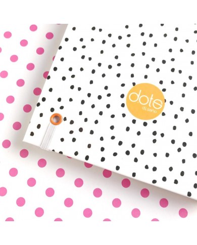 LIBRETAS DOTS - A5 - 120grs -Arcoiris