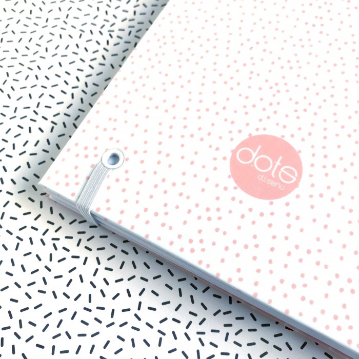 LIBRETAS DOTS - A5 - 120grs - Disfruta cada momento