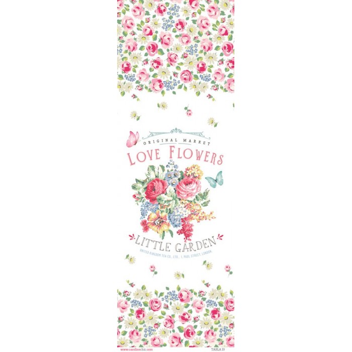 Lamina rectangular autoadhesiva Tabla_19 by Caroline