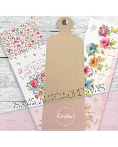 Lamina rectangular autoadhesiva Tabla_19 by Caroline