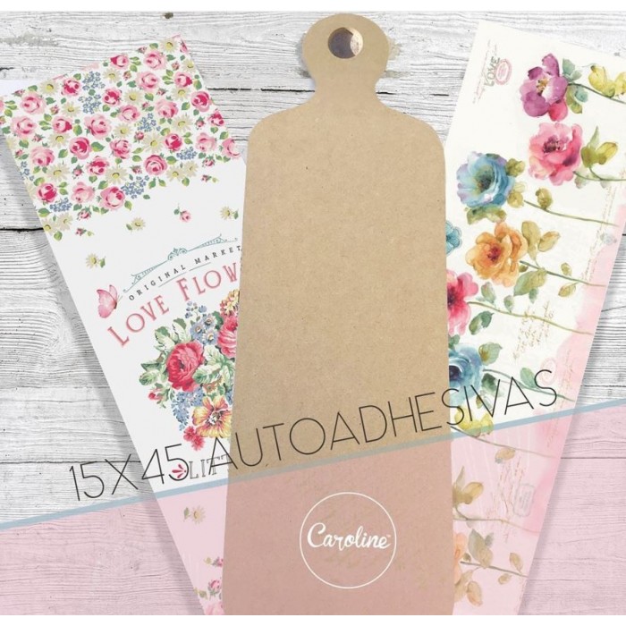 Lamina rectangular autoadhesiva Tabla_19 by Caroline