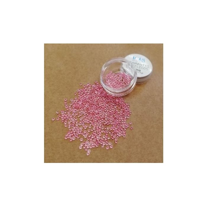 Diamantes acrílicos - Rosa