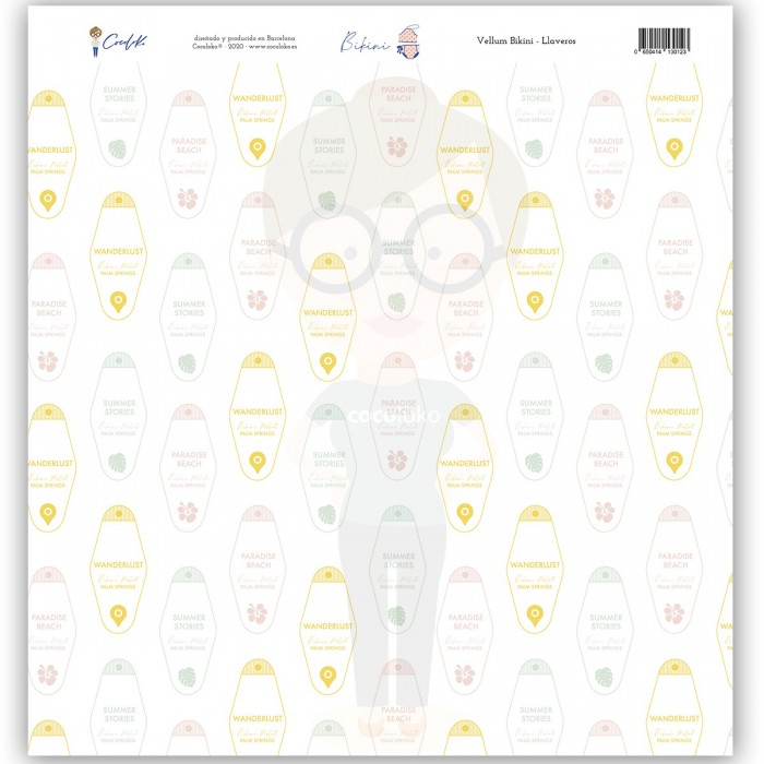 Cocoloko - BIKINI - Vellum Llaveros