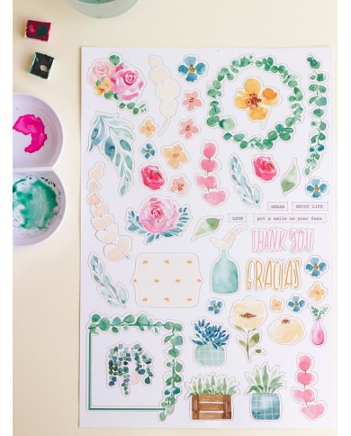 Colección AIDA - Diecuts 94 unidades