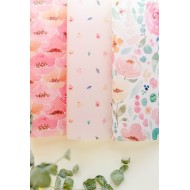 Colección Aida - Pack de Vellum Flora (3 unidades)