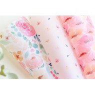 Colección Aida - Pack de Vellum Flora (3 unidades)