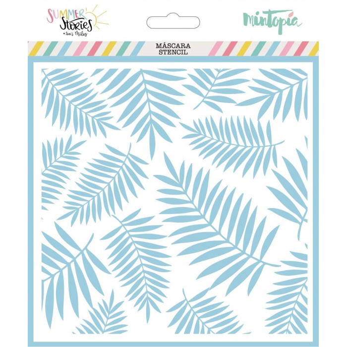 Mintopia -Summer Stories- Stencil- Tropical