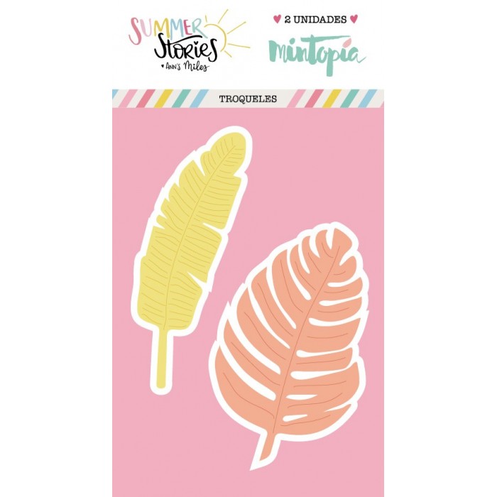 Mintopia- Summer Stories- Troquel hojas de platanero