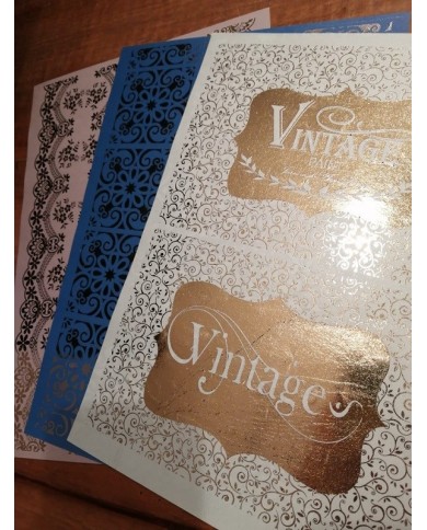 Pack 01 Decoupage Foil - Surtidas (x3)