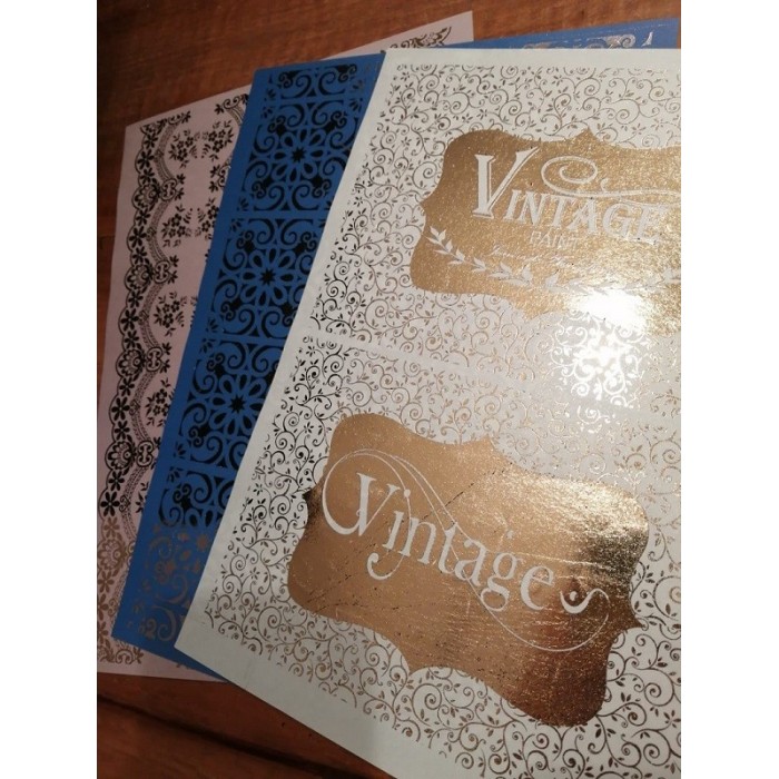 Pack 01 Decoupage Foil - Surtidas (x3)