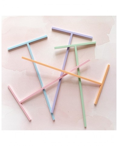 Herramienta de encuadernación T color rosa