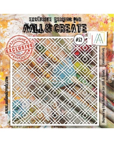 STENCIL AALL&CREATE- 15x15 Nro52