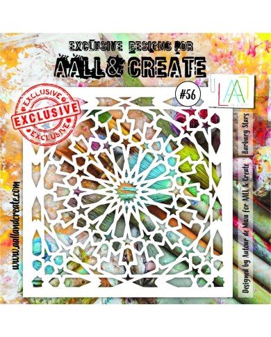 STENCIL -AALL&CREATE - 15x15 Nro56
