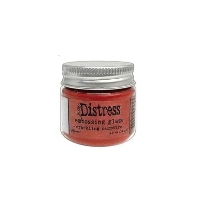 Polvo de Embossing (Glaze) Crackling Campfire