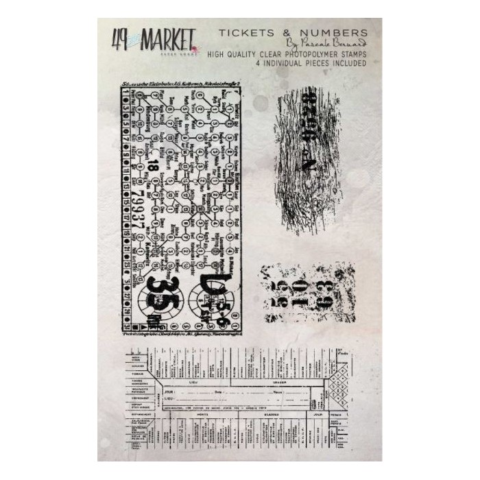 49andMarket - Set de Sellos PB-87698