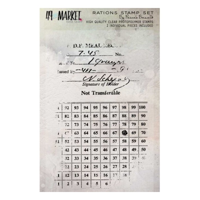 49andMarket - Set de Sellos PB-7681