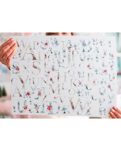 Johanna Rivero - GRATITUD Diecuts Letras