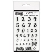 DYALOG CLEAR STAMP SET - NUMEROLOGY