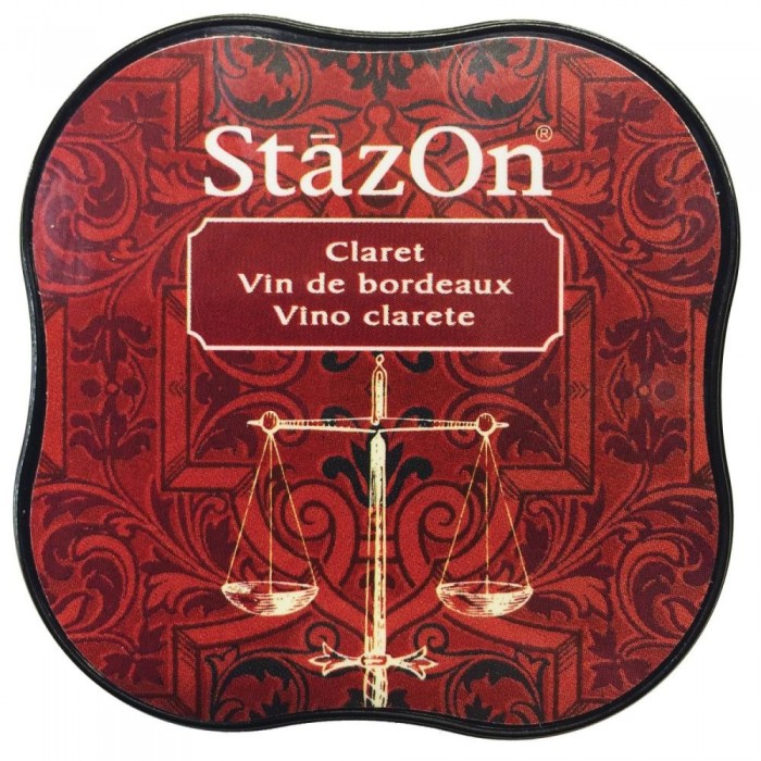 TINTA - CLARET -STAZ-ON MIDI INK PAD SZMID23