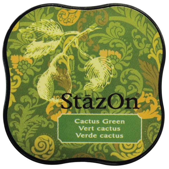 TINTA - CACTUS GREEN -STAZ-ON MIDI INK PAD SZMID52