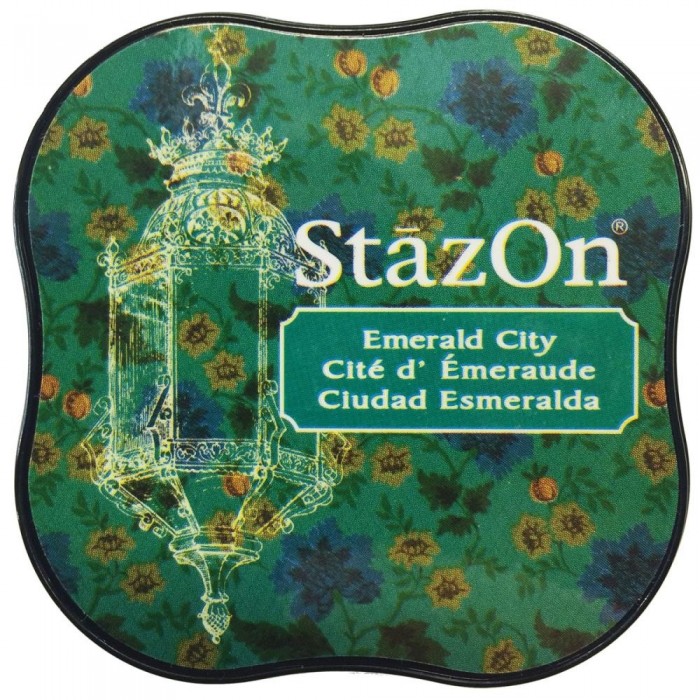 TINTA - EMERALD CITY -STAZ-ON MIDI INK PAD SZMID54