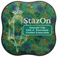 TINTA - EMERALD CITY -STAZ-ON MIDI INK PAD SZMID54