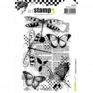DRAGONFLIE-CLING STAMP SA60096