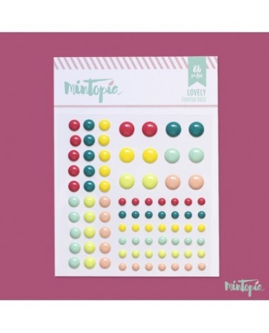Enamel Dots Lovely - Mintopia