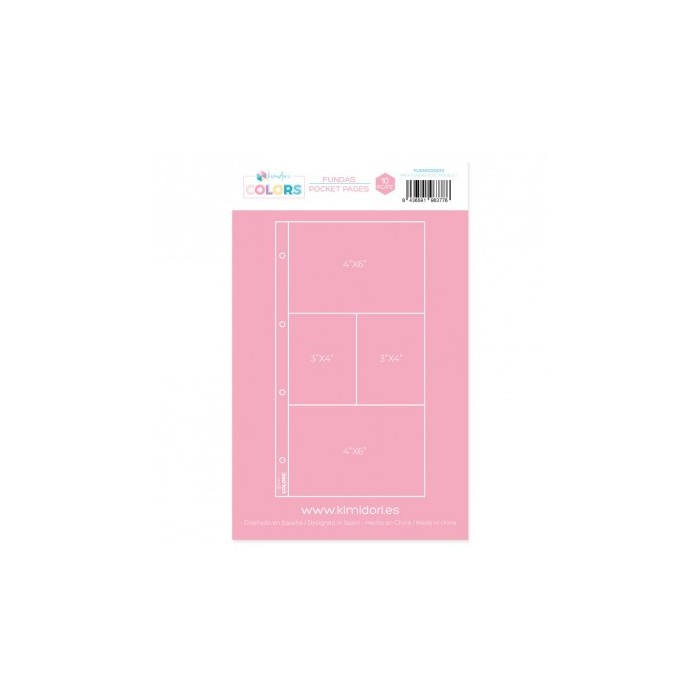 Fundas Kimidori Colors 6"x12" Modelo 1 FUKM000013