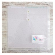 Preventa Sobre de plástico Transparente Expandible con fuelle para papeles 30.5x30.5