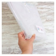 Preventa Sobre de plástico Transparente Expandible con fuelle para papeles 30.5x30.5