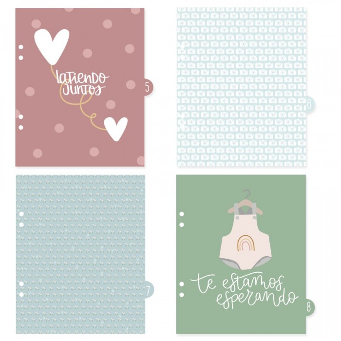 Latiendo Juntos - Separadores decorados y bolsillos