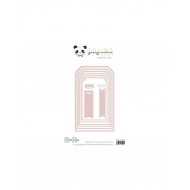 Troquel PackTag & Etiquetas- Pequeño Panda DIE001