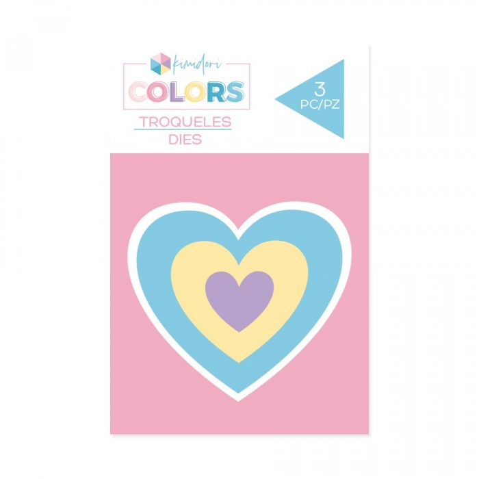Troqueles Kimidori Colors Mini Corazones