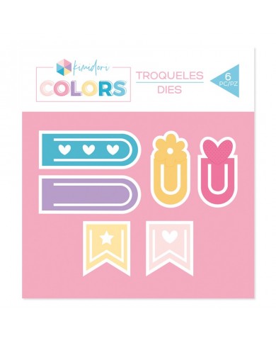 Troqueles Kimidori Colors Clips TQKM000019