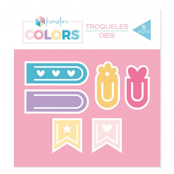 Troqueles Kimidori Colors Clips TQKM000019