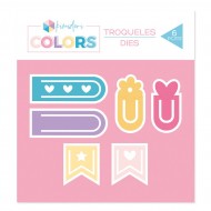 Troqueles Kimidori Colors Clips TQKM000019