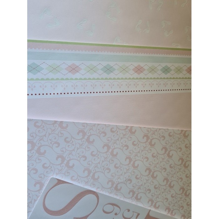 Set x 4 papeles surtidos - letras