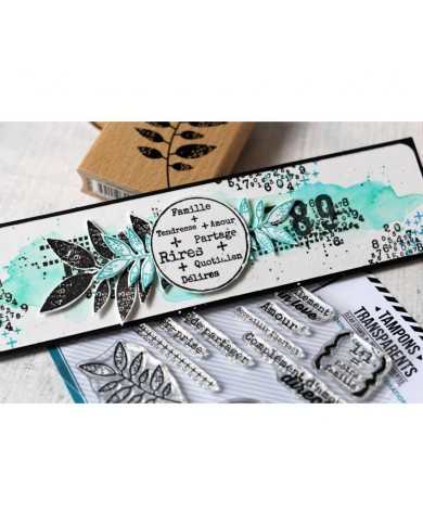 Sello de madera Florilèges - FE319011
