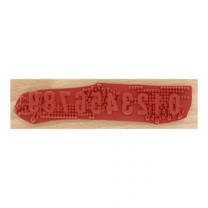 Sello de madera buffer 1 2 3 4 5 6 Florilèges