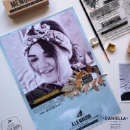 Sello de madera Florilèges -