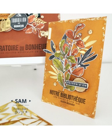 Sello de madera Florilèges -