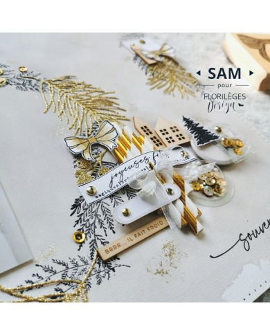 Sello de madera Florilèges - FG420025