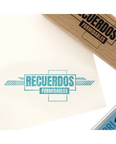 Sello de madera Florilèges - FEG118015