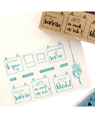 Sello de madera Florilèges - FEHA118025