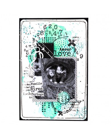 Sello de polimero Florilèges - FDCL216011