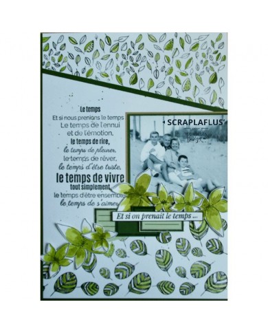 Sello de polimero Florilèges - FDCL419005