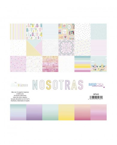 NOSOTRAS Paper Pad 12"X12"