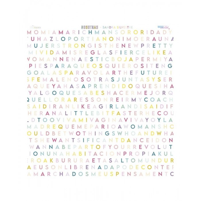 NOSOTRAS Paper Pad 12"X12"